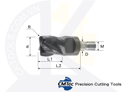 Lưỡi phay thép CM Téc CHCR4