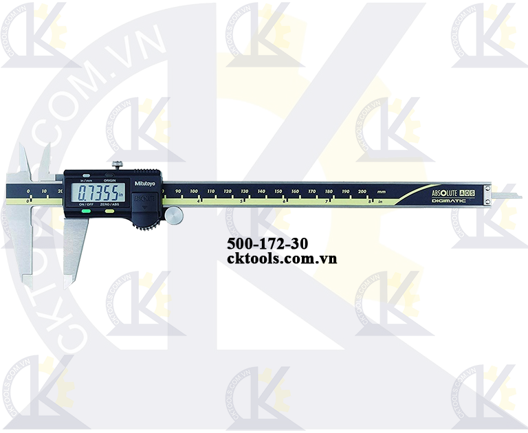 Thước cặp điện tử 0-8''/0-200mm x 0.01mm-500-172-30