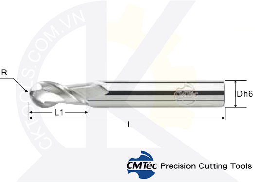 Dao phay CMTec CEXBM2-CEXB2-CEXBL2, Dao phay ngón CMTéc CEXBM2-CEXB2-CEXBL2