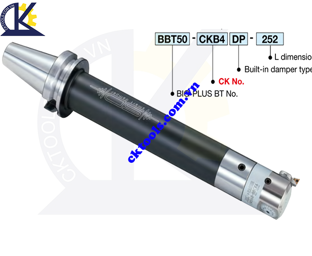 Đầu doa lỗ  BIG DAISHOWA  BBT50-CKB4DP-252 , Holder  BBT50-CKB4DP-252 , CK BORING SYSTEM  BBT50-CKB4DP-252